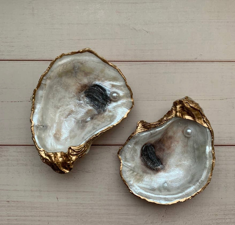 Oyster Shell Jewelry Dish